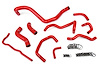57-1838-RED Radiator Hose Kit, High-Temp 3-Ply Reinforced Silicone, Replace OEM Rubber Radiator Coolant Hoses - image 1