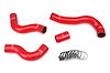 57-1847-RED Radiator Hose Kit, High-Temp 3-Ply Reinforced Silicone, Replace OEM Rubber Radiator Coolant Hoses - image 1