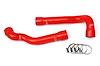 57-1855-RED Radiator Hose Kit, High-Temp 3-Ply Reinforced Silicone, Replace OEM Rubber Radiator Coolant Hoses - image 1