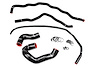 57-1860-BLK Coolant Hose Kit, 3-Ply Reinforced Silicone, Replaces Rubber Coolant Hoses - image 1