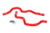 57-1872-RED Heater Hose Kit, 3-Ply Reinforced Silicone, Replaces Rubber Heater Coolant Hoses - image 1
