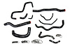 57-1876-BLK Coolant Hose Kit, 3-Ply Reinforced Silicone, Replaces Rubber Coolant Hoses - image 1