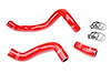 57-1886-RED Radiator Hose Kit, 3-Ply Reinforced Silicone, Replaces Rubber Radiator Coolant Hoses - image 1