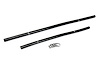 57-1910-BLK Heater Hose Kit, 3-Ply Reinforced Silicone, Replaces OEM Rubber Heater Coolant Hoses - image 1