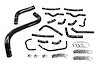57-1912-BLK Coolant Hose Kit, 3-Ply Reinforced Silicone, Replaces Rubber Heater & Bypass Coolant Hoses - image 1