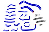 57-1914-BLUE Coolant Hose Kit, High-Temp 3-Ply Reinforced Silicone, Replace Rubber Radiator Heater Coolant Hoses - image 1