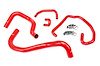 57-1921-RED Coolant Hose Kit, High-Temp 3-Ply Reinforced Silicone, Replaces OEM Radiator & Heater Hoses - image 1