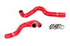 57-1934-RED Breather & BPV Hose Kit, Reinforced Fluorolined Silicone, Replaces Rubber Breather & Bypass Valve Hoses