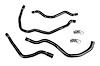 57-1937-BLK Heater Hose Kit, 3-Ply Reinforced Silicone, Replaces OEM Rubber Heater Coolant Hoses - image 1