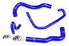57-1960-BLUE Radiator and Heater Hose Kit, 3-Ply Reinforced Silicone, Replaces Rubber Radiator & Heater Coolant Hoses - image 1