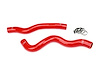 57-1964-RED Radiator Hose Kit, 3-Ply Reinforced Silicone, Replaces Rubber Radiator Coolant Hoses