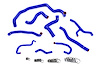 57-1997-BLUE Coolant Hose Kit, 3-Ply Reinforced Silicone Hoses, For Radiator, Heater, Water Pump, Expansion Tank - image 1