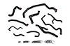 57-1998-BLK Coolant Hose Kit, 3-Ply Reinforced Silicone Hoses, For Radiator, Heater, Water Pump, Expansion Tank - image 1