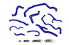 57-1998-BLUE Coolant Hose Kit, 3-Ply Reinforced Silicone Hoses, For Radiator, Heater, Water Pump, Expansion Tank - image 1