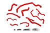 57-1998-RED Coolant Hose Kit, 3-Ply Reinforced Silicone Hoses, For Radiator, Heater, Water Pump, Expansion Tank - image 1