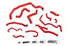 57-2000-RED Coolant Hose Kit, 3-Ply Reinforced Silicone Hoses, For Radiator, Heater, Water Pump, Expansion Tank - image 1