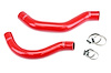 57-2001-RED Radiator Hose Kit, 3-Ply Reinforced Silicone, Replaces Rubber Radiator Coolant Hoses