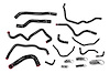 57-2004-BLK Silicone Coolant Hose Kit, 3-Ply Reinforced Silicone, Replaces Factory Rubber Coolant Hoses - image 1
