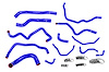 57-2004-BLUE Silicone Coolant Hose Kit, 3-Ply Reinforced Silicone, Replaces Factory Rubber Coolant Hoses - image 1