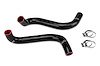 57-2011-BLK Radiator Hose Kit, High-Temp 3-Ply Reinforced Silicone, Replaces OEM Rubber Radiator Coolant Hoses