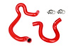 57-2019-RED Heater Hose Kit, 3-Ply Reinforced Silicone, Replaces Rubber Heater Coolant Hoses - image 1