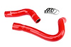 57-2026-RED Radiator Hose Kit, High-Temp 3-Ply Reinforced Silicone, Replaces OEM Rubber Radiator Coolant Hoses