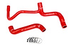 57-2037-RED Radiator Hose Kit, High-Temp 3-Ply Reinforced Silicone, Replaces OEM Rubber Radiator Coolant Hoses - image 1