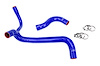 57-2041-BLUE Radiator Hose Kit, High-Temp 3-Ply Reinforced Silicone, Replaces OEM Rubber Radiator Coolant Hoses - image 1