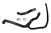 57-2042-BLK Radiator Hose Kit, High-Temp 3-Ply Reinforced Silicone, Replaces OEM Rubber Radiator Coolant Hoses - image 1