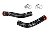 57-2045-BLK Breather Hose Kit, 3-Ply Reinforced Silicone, Replaces Rubber Breather Blow Off Valve Hoses