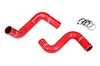 57-2057-RED Radiator Hose Kit, High-Temp 3-Ply Reinforced Silicone, Replaces OEM Rubber Radiator Coolant Hoses - image 1