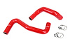 57-2058-RED Radiator Hose Kit, High-Temp 3-Ply Reinforced Silicone, Replaces OEM Rubber Radiator Coolant Hoses - image 1