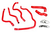 57-2076-RED Radiator and Heater Hose Kit, 3-Ply Reinforced Silicone, Replaces Rubber Radiator & Heater Hoses - image 1