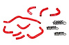 57-2079-RED Coolant Hose Kit, 3-Ply Reinforced Silicone, Upgraded Oil Cooler & Throttle Body Coolant Hoses - image 1