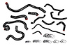 57-2098-BLK Coolant Hose Kit, 3-Ply Reinforced Silicone Radiator, Heater, Throttle Body, Expansion Tank Hoses - image 1