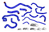 57-2098-BLUE Coolant Hose Kit, 3-Ply Reinforced Silicone Radiator, Heater, Throttle Body, Expansion Tank Hoses - image 1