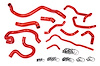 57-2098-RED Coolant Hose Kit, 3-Ply Reinforced Silicone Radiator, Heater, Throttle Body, Expansion Tank Hoses - image 1