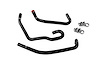 57-2141H-BLK Heater Hose Kit, 3-Ply Reinforced Silicone, Replaces Rubber Heater Coolant Hoses - image 1