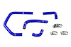 57-2145-BLUE Heater Hose Kit, 3-Ply Reinforced Silicone, Replaces Rubber Heater Coolant Hoses - image 1