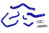 57-2147-BLUE Radiator and Heater Hose Kit, 3-Ply Reinforced Silicone, Replaces OEM Rubber Radiator & Heater Coolant Hoses - image 1