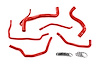 57-2149-RED Coolant Hose Kit, 3-Ply Reinforced Silicone, Replaces Radiator, Heater, & Expansion Tank Hoses - image 1