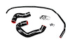 57-2160-BLK Radiator Hose Kit, 3-Ply Reinforced Silicone, Replaces Rubber Radiator & Coolant Tank Hoses - image 1