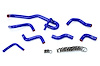 57-2190-BLUE Heater Hose Kit, 3-Ply Reinforced Silicone, Replaces Rubber Heater Coolant Hoses - image 1