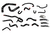 57-2191-BLK Coolant Hose Kit, 3-Ply Reinforced Silicone, Replaces Rubber Coolant Hoses - image 1