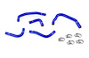 57-1285H-BLUE Heater Hose Kit, High-Temp 3-Ply Reinforced Silicone, Replace OEM Rubber Heater Coolant Hoses - image 1