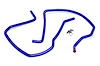 57-1498H-BLUE Heater Hose Kit, High-Temp 3-Ply Reinforced Silicone, Replace OEM Rubber Heater Coolant Hoses - image 1