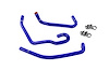 57-2141H-BLUE Heater Hose Kit, 3-Ply Reinforced Silicone, Replaces Rubber Heater Coolant Hoses - image 1