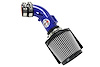 827-163BL Air Intake Kit, Increase HP & TQ, Heat Shield, High-Flow Performance Air Filter - image 1