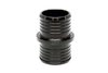 AHU-100-BLK Multi-Ribbed Aluminum Hose Union, 1 in. OD, Black - image 2