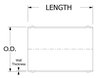 AJ300-075 Aluminum Joiner Tube, 6061 Aluminum,, 3/4 in. OD, Bead Roll, Raw Finish, 3 in. Long - image 2